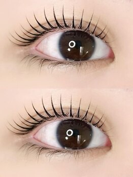 ロゼミューズピュア(ROSE MUSE pure)の写真/初回オフ無料◎次世代まつげパーマ+束感トリートメント仕上げ♪保湿/キープ力抜群!アイキャッチ効果大★