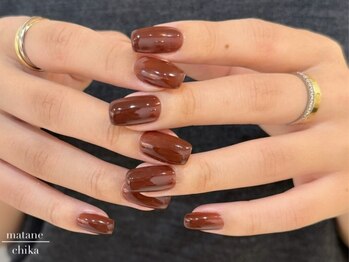 マタネ(matane)の写真/≪シンプルだけど他の差が出る、理想のnailを◎≫お仕事で派手にできない方にも◎手元を華やかに彩ります