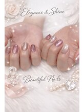 キュービーネイルプラス 大宮マルイ店(QB Nailplus)/控えめなのに、忘れられない。