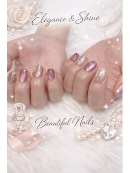 キュービーネイルプラス 大宮マルイ店(QB Nailplus)/控えめなのに、忘れられない。