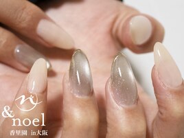 グレーマグネットネイル