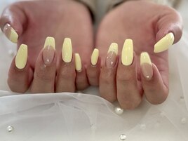 春カラー/イエロー/フレンチ