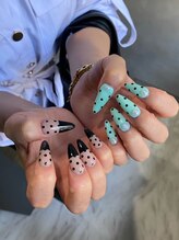 グレースドットエヌ ナカザキ 梅田中崎町店(grace.N-nakazaki)/１０本長さだし＊持ち込みart
