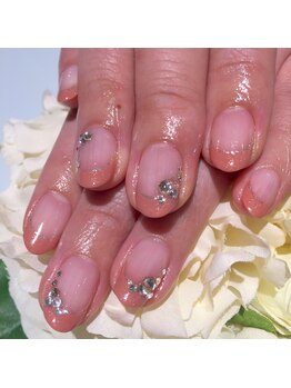 ネイルサロン レーヴ(NAIL SALON REVE)/サーモンピンク!