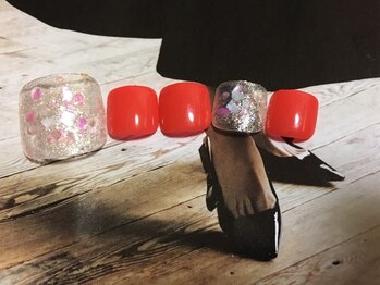 お気軽ビューティエーヴィヒ(Ewig)/8月キャンペーンネイル♪