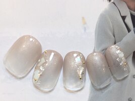 冬の大人グラデ＆シェル