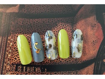 ネイルサロン&スクール ジーナ(GINA)/10月定額オータムアート★