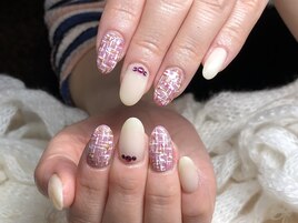 ツイードネイル(^^)