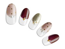 プラスネイル 銀座中央通り店(PLUS NAIL)/【728】ホロ×ドット￥7,689