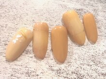 ビューティーネイルサロン クリアーズ(Clears)/茶系チェック