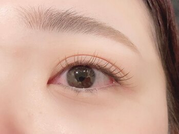 まつげエクステサロン ヘアーリゾートエーアイ 浅草店(hair resort Ai)/ブラウンフラットラッシュ 100本