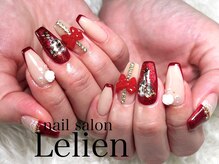 ルリアン(LeLien)/クリスマスネイル