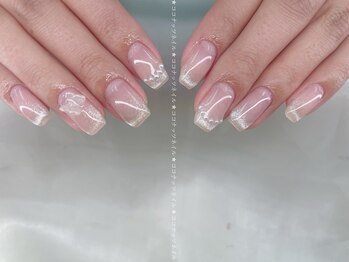 ココナッツネイル/春ネイル