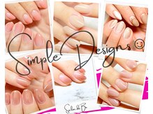 サロン ド ビィー(Salon de Be)の雰囲気（シンプルコースデザイン）