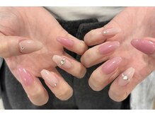 ミエル 大宮店(miel)/アシメカラー＋パーツ追加