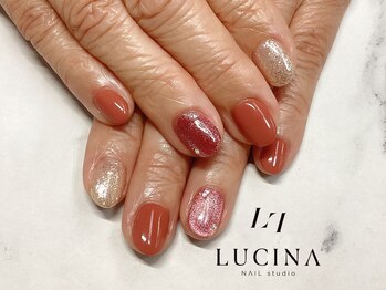 ネイルスタジオ ルキナ(LUCINA)/c-477 大人上品シンプルネイル