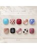 Jrネイリスト☆フット親指アート¥3500