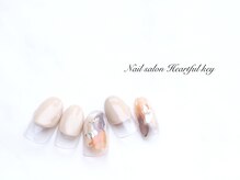 ネイルサロン ハートフルキー(Heartful key)の雰囲気（★秋色塗りかけ￥8000【目黒/白金/ジェル】）