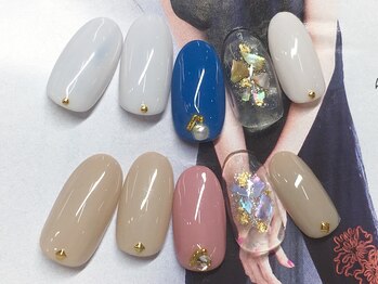 ネイルサロン キャンディネイル(Candy Nail)/クラッシュシェル by石塚