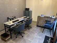 ロアネイル(Loa Nail)の雰囲気（お部屋はグレーやモルタル系で落ち着いたイメージになります♪）