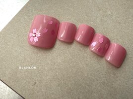 桜フットネイル