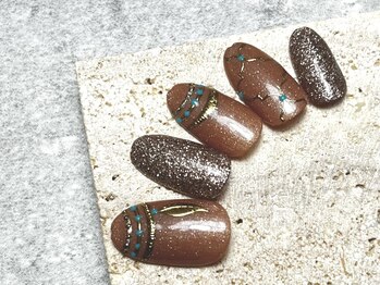 エヌアット 新宿西口(n@nail)/定額手描きアート