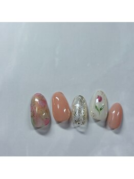 定額ネイル6600円