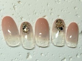 定額　シンプル上品ネイル