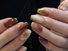 レナトゥス ルッソ(RenatusLusso)/brown×flower