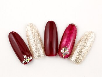 ラヴィネイル 京都駅前店 クレア(La Vie Nail claire)/1月限定