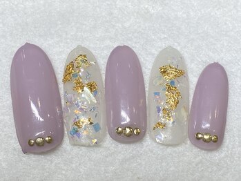 ネイルサロン 爪/春ネイル