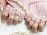 【hand＊オフ無料】フレンチネイル¥5500→￥5000