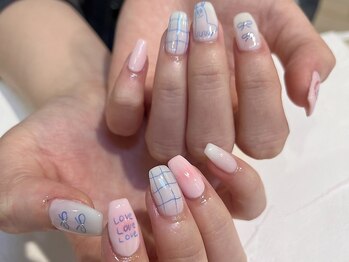 ネオリーブシェリエ 浅草店(Neolive cherie)/持ち込み落書きネイル！