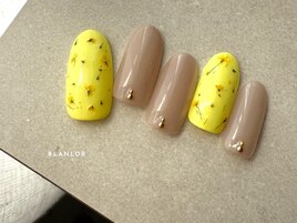 ドライフラワーネイル