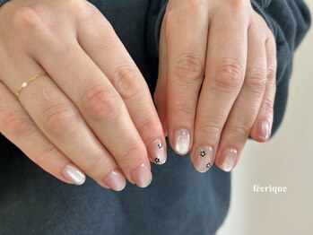 フェリークネイル(feerique nail)/春ネイル/マグネット/圓山