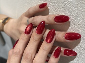 ぷるぷる赤マグネット　shihomi 