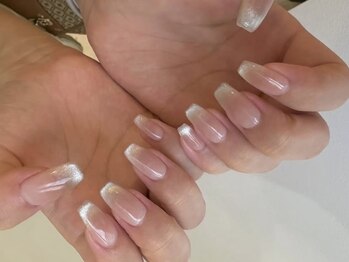 プール 横浜(pool)の写真/[横浜]ワンカラー＋選べる1本アート¥6500★フォルムの美しさを追及★場面や服装を選ばない上品なお手元に！