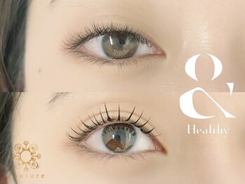 クチュール アイラッシュ(Couture Eyelash)の写真/圧倒的持続力★&Healthy(アンドヘルシー)】導入!マツエク×まつげパーマの同時施術でモチの違いを実感!