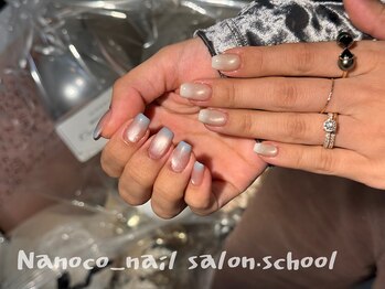 ナノコネイル 大泉学園(Nanoco_nail)/マグネットグラデーション