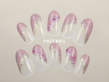 FAST NAIL 荻窪駅前店【パラジェル/ジェルネイル専門/定額/マグネット/フットネイル】/バレンタイン 【12005】