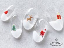 レニューム 祖師ヶ谷大蔵店(RENEWME)の雰囲気（＊クリスマスフレンチ＊パラジェル＊フィルイン＊ジェルネイル）