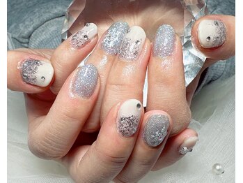 ジェー エス シー ネイル(J.S.C.nail)/定額デザイン/冬ネイル