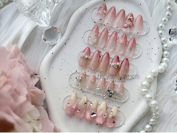 エンジェルガーデンネイル 池袋店(Angelgarden nail)/ピンクグラデ