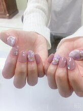 ガガ ネイルアンドビューティー(GAGA)/【アート4本コース】ネイル