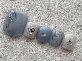 デザインフットネイル￥14,540