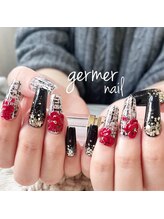 ジェルメ(germer)/ツイード×ブラックでゴージャス