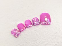ディバイン ネイルズ(DIVINE NAILS)/フットジェルアートやり放題