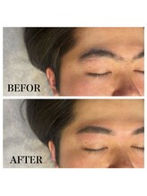 メンズプシュケ(men's PSYCHE)/眉wax+眉間脱毛