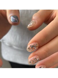 ちぐはぐネイル