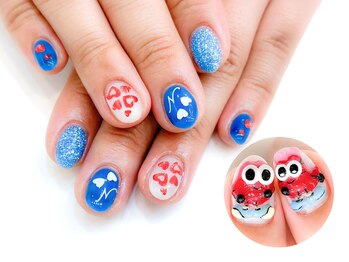 ネイルコレクション ピンク(Nail Collection Pink)/推し3Dキャラ☆Nissy；西島君